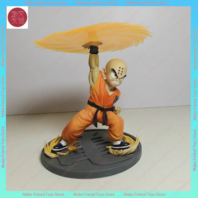 Aa Battery Powered Dragon Ball Z Krillin Led Night Light Anime Lamp Desk Lamp Ambient Gaming Room Decor Anime Fan Gift