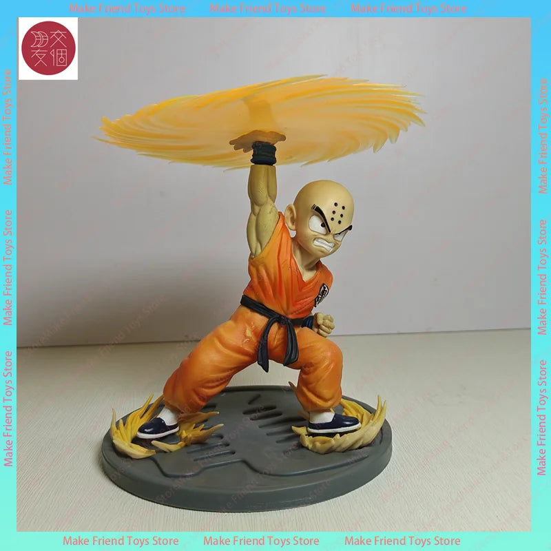 Aa Battery Powered Dragon Ball Z Krillin Led Night Light Anime Lamp Desk Lamp Ambient Gaming Room Decor Anime Fan Gift
