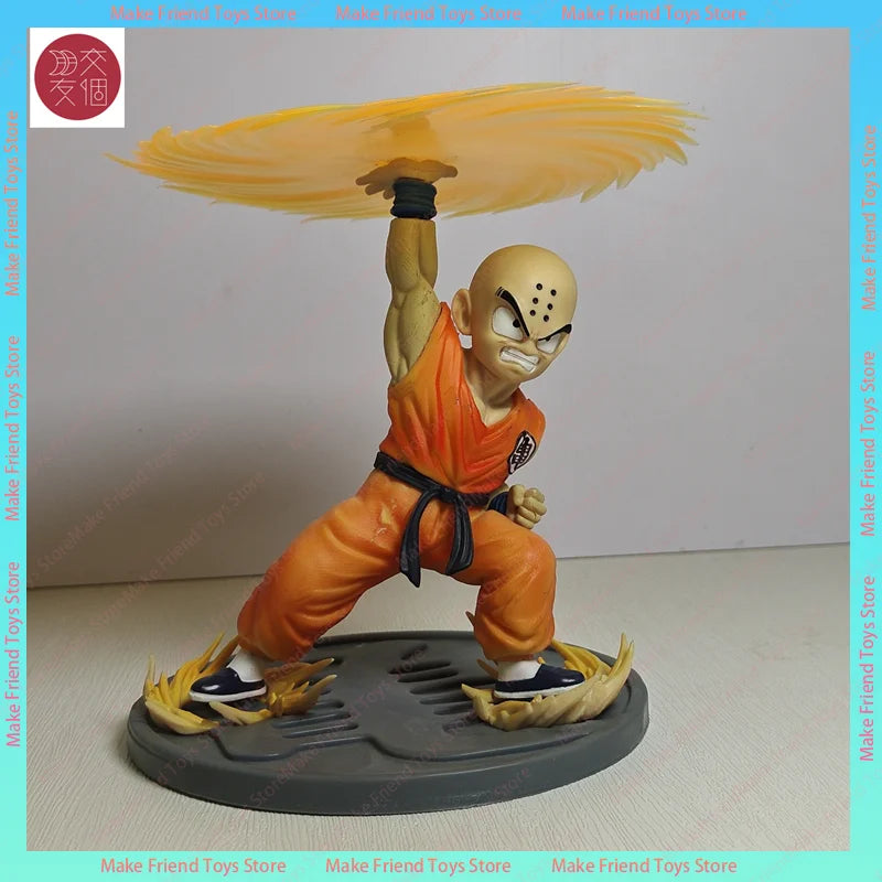 Aa Battery Powered Dragon Ball Z Krillin Led Night Light Anime Lamp Desk Lamp Ambient Gaming Room Decor Anime Fan Gift