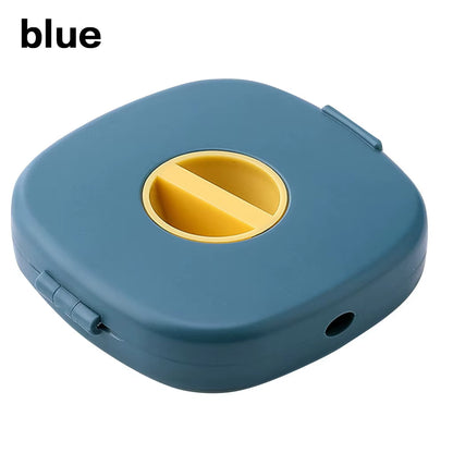 Portable round USB Cable Winder Small Cable Organizer Rotating Data Cable Organizer Mobile Phone Mobile Charging Cable Winder